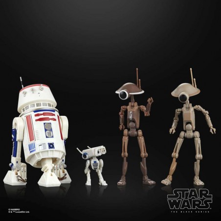 STAR WARS THE BLACK SERIES R5-D4 BD-72 AND PIT DROIDS ACTION FIGURES