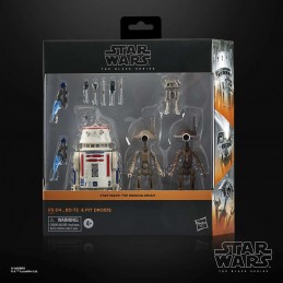 HASBRO STAR WARS THE BLACK SERIES R5-D4 BD-72 AND PIT DROIDS ACTION FIGURES