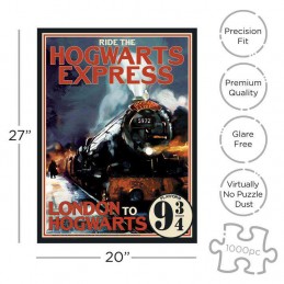 AQUARIUS ENT HARRY POTTER HOGWARTS EXPRESS 1000 PIECES JIGSAW PUZZLE