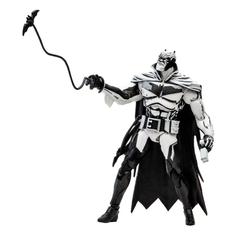 MC FARLANE DC MULTIVERSE BATMAN WHITE KNIGHT SKETCH EDITION GOLD LABEL ACTION FIGURE