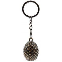 ABYSTYLE HOUSE OF THE DRAGON EGG METAL KEYCHAIN