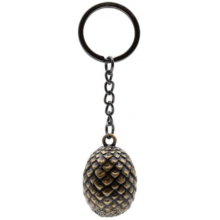 HOUSE OF THE DRAGON EGG METAL KEYCHAIN