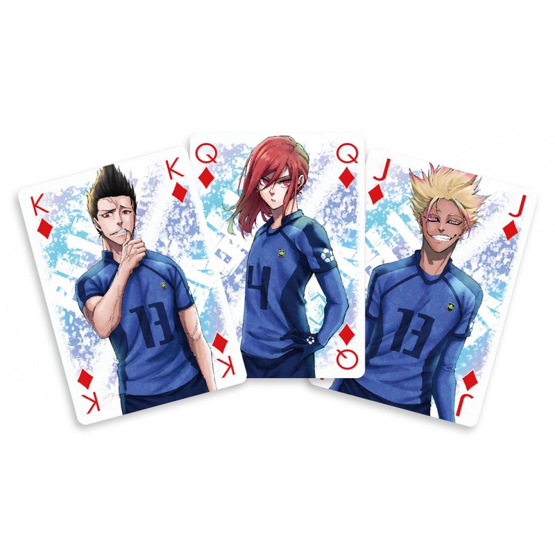 BLUE LOCK POKER PLAYING CARDS MAZZO CARTE DA GIOCO SAKAMI MERCHANDISE