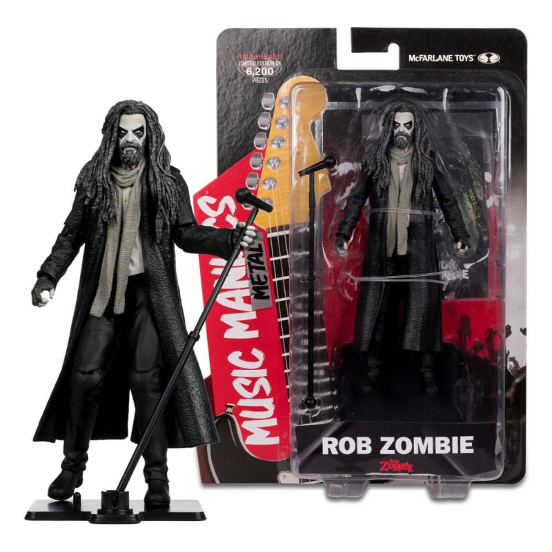 ROB ZOMBIE MUSIC MANIACS DRACULA ACTION FIGURE MC FARLANE