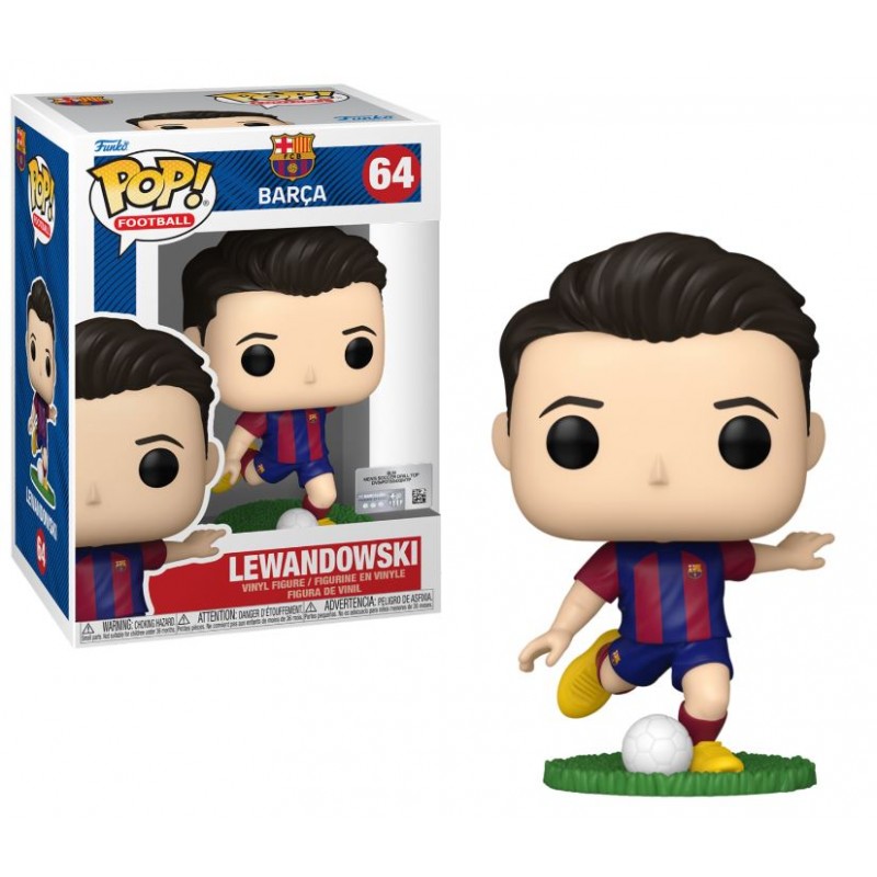 FUNKO POP! BARCA LEWANDOWSKI BOBBLE HEAD KNOCKER FIGURE FUNKO