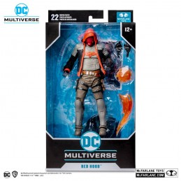 DC MULTIVERSE BATMAN ARKHAM KNIGHT RED HOOD ACTION FIGURE MC FARLANE