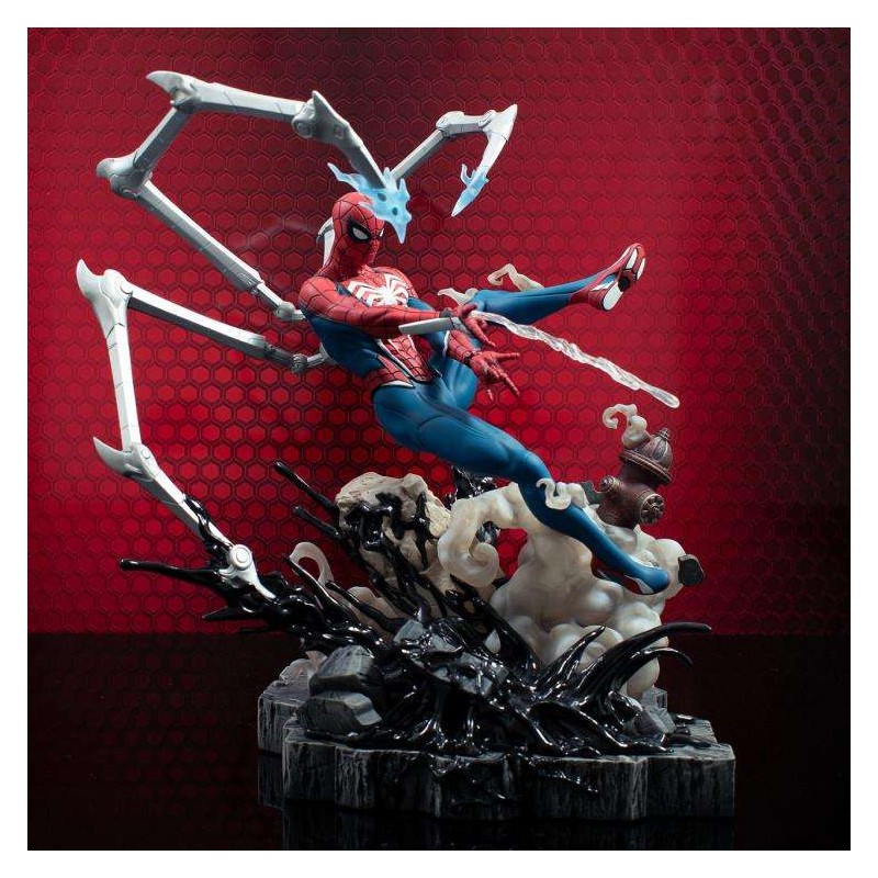 DIAMOND SELECT MARVEL GAMERVERSE GALLERY SPIDER-MAN 2 DLX FIGURE STATUE