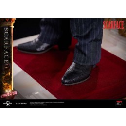 SCARFACE TONY MONTANA SUPERB SCALE STATUA FIGURE BLITZWAY