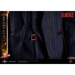 SCARFACE TONY MONTANA SUPERB SCALE STATUA FIGURE BLITZWAY