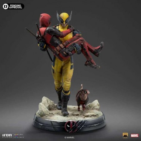 DEADPOOL AND WOLVERINE ART SCALE DLX 1/10 STATUE DIORAMA