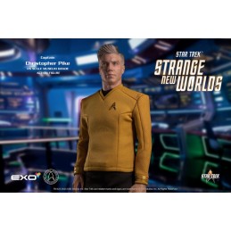 STAR TREK STRANGE NEW WORLDS CAPTAIN CHRISTOPHER PIKE 30CM ACTION FIGURE EXO 6