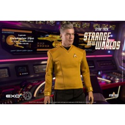 STAR TREK STRANGE NEW WORLDS CAPTAIN CHRISTOPHER PIKE 30CM ACTION FIGURE EXO 6