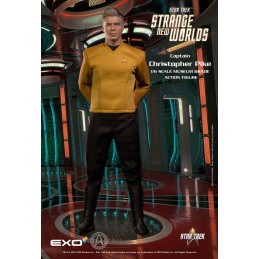 EXO 6 STAR TREK STRANGE NEW WORLDS CAPTAIN CHRISTOPHER PIKE 30CM ACTION FIGURE