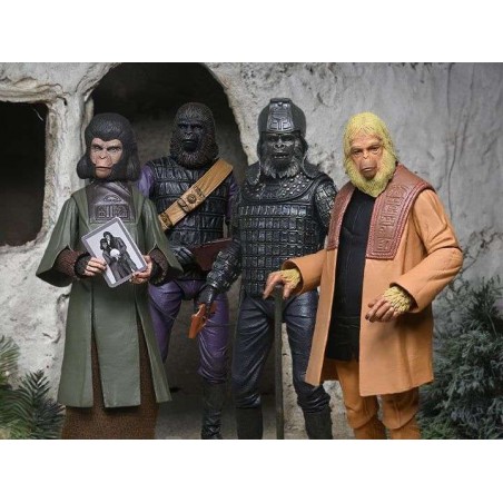 PLANET OF THE APES SET 4X ACTION FIGURES