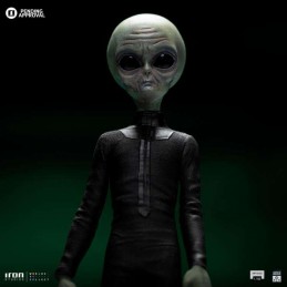 IRON STUDIOS I WANT TO BELIEVE GREY ALIEN ART SCALE STATUE