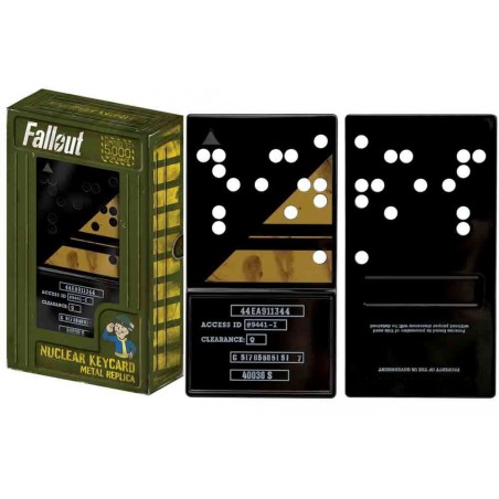 FALLOUT NUCLEAR KEYCARD METAL REPLICA LIMITED EDITION