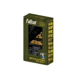 FALLOUT NUCLEAR KEYCARD METAL REPLICA FANATTIK