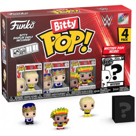 FUNKO BITTY POP! WWE 4 PACK DUSTY RHODES VINYL MINI FIGURE