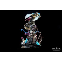 PURE ARTS LEAGUE OF LEGENDS JINX + VI STATUE FIGURE WITH LED