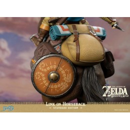 THE LEGEND OF ZELDA BREATH OF THE WILD LINK IN HORSEBACK STATUA FIGURE FIRST4FIGURES