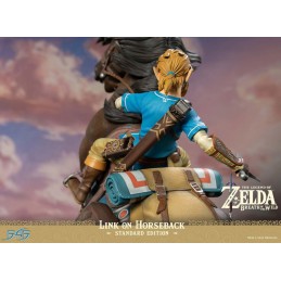 THE LEGEND OF ZELDA BREATH OF THE WILD LINK IN HORSEBACK STATUA FIGURE FIRST4FIGURES