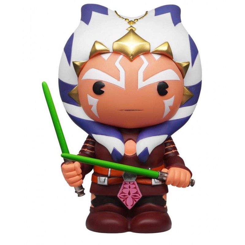 STAR WARS AHSOKA FIGURAL BANK SALVADANAIO MONOGRAM