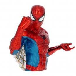 MARVEL COMICS SPIDER-MAN METALLIC BUST BANK SALVADANAIO MONOGRAM