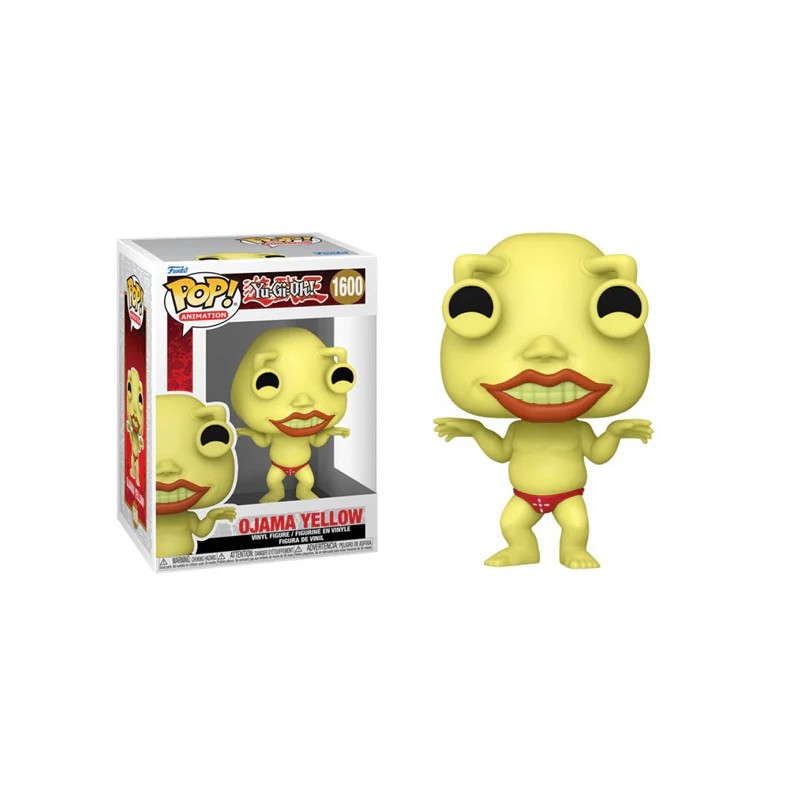 FUNKO POP! YU-GI-OH! OJAMA YELLOW BOBBLE HEAD FIGURE FUNKO