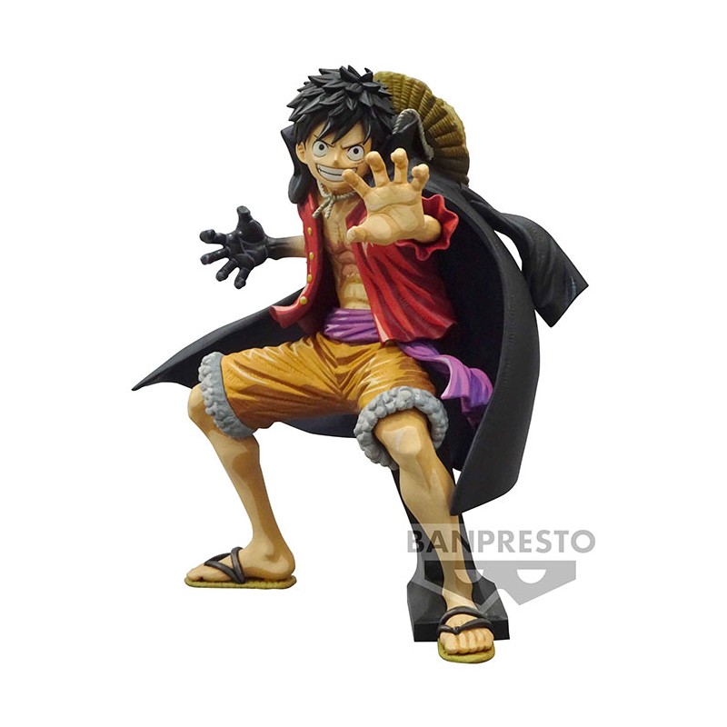 BANPRESTO ONE PIECE KING OF ARTIST MONKEY D. LUFFY WANOKUNI SPECIAL COLOR STATUE FIGURE