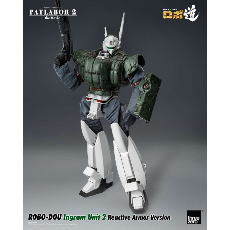 THREEZERO PATLABOR 2 THE MOVIE INGRAM UNIT 2 REACTIVE ARMOR VER. ROBO-DOU ACTION FIGURE