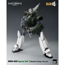 THREEZERO PATLABOR 2 THE MOVIE INGRAM UNIT 2 REACTIVE ARMOR VER. ROBO-DOU ACTION FIGURE