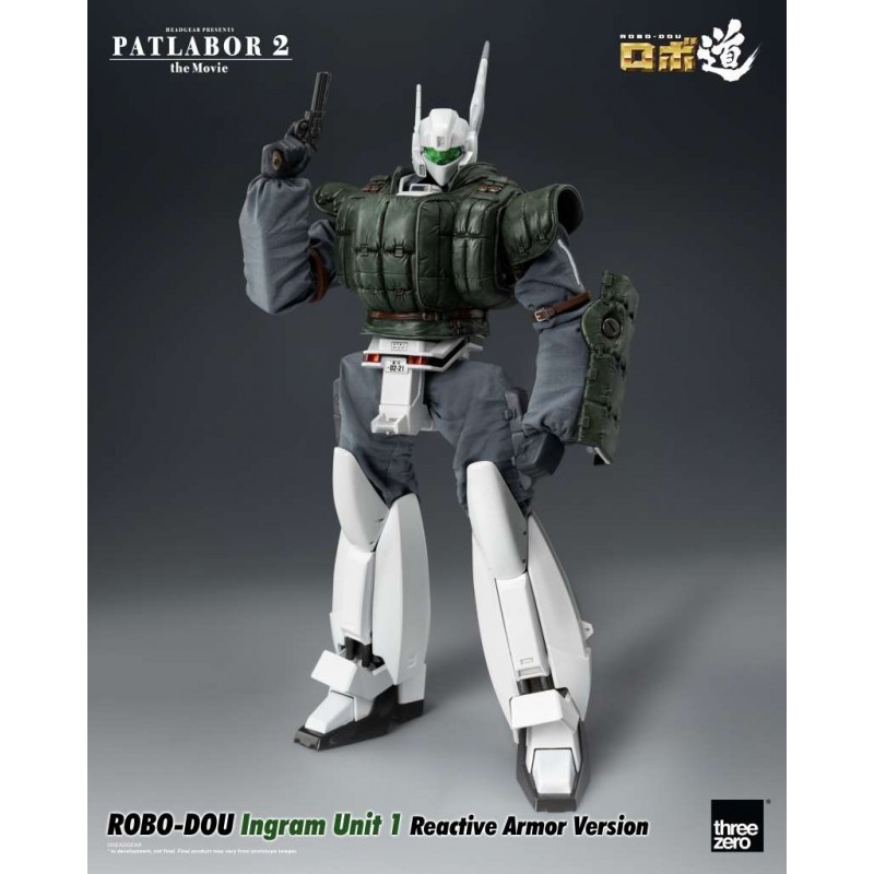 PATLABOR 2 THE MOVIE INGRAM UNIT 1 ROBO-DOU REACTIVE ARMOR VERSION ACTION FIGURE THREEZERO