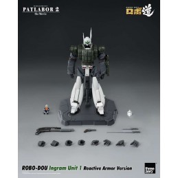 PATLABOR 2 THE MOVIE INGRAM UNIT 1 ROBO-DOU REACTIVE ARMOR VERSION ACTION FIGURE THREEZERO