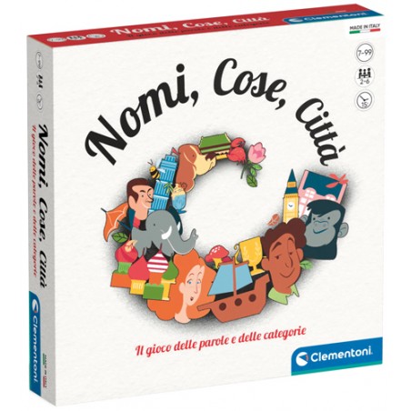 NOMI COSE CITTA GIOCO DA TAVOLO ITALIANO