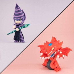 YU-GI-OH MEGATOON DARK MAGICIAN AND SLIFER WITH GIFT SET MINI FIGURE MEGAHOUSE