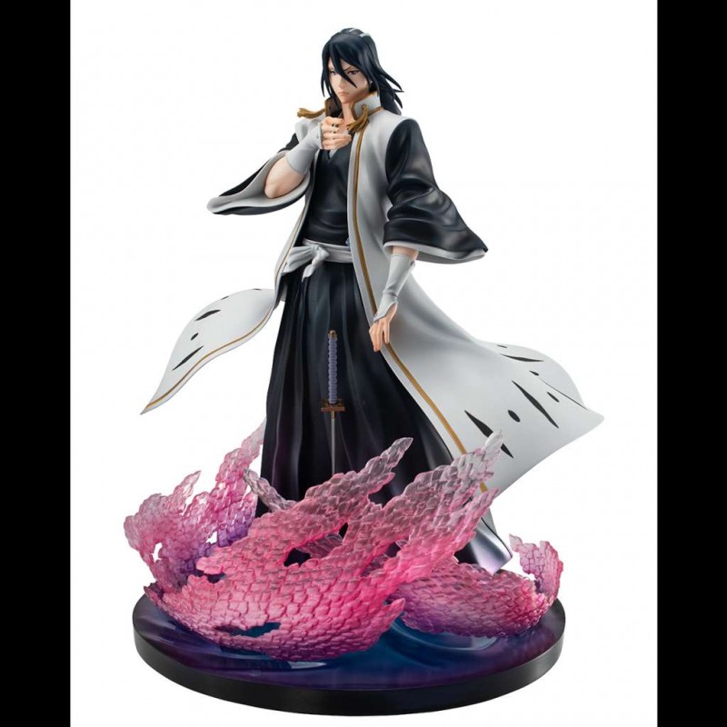 MEGAHOUSE BLEACH 1000 YEAR BLOOD WAR BYAKUYA KUCHIKI GEM STATUE FIGURE