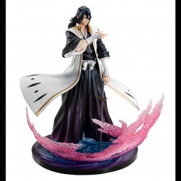 MEGAHOUSE BLEACH 1000 YEAR BLOOD WAR BYAKUYA KUCHIKI GEM STATUE FIGURE