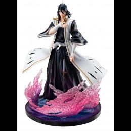 MEGAHOUSE BLEACH 1000 YEAR BLOOD WAR BYAKUYA KUCHIKI GEM STATUE FIGURE