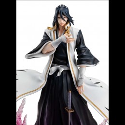 MEGAHOUSE BLEACH 1000 YEAR BLOOD WAR BYAKUYA KUCHIKI GEM STATUE FIGURE