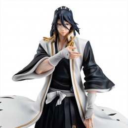 MEGAHOUSE BLEACH 1000 YEAR BLOOD WAR BYAKUYA KUCHIKI GEM STATUE FIGURE