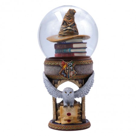 HARRY POTTER HOGWARTS FIRST DAY SNOW GLOBE 17CM FIGURE