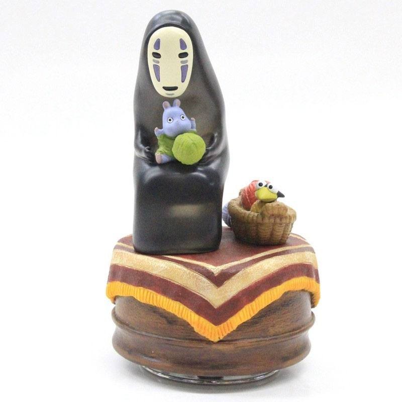 SPIRITED AWAY NO FACE MUSIC BOX CARILLON FIGURE BENELIC