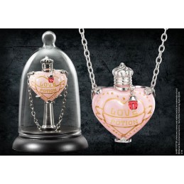NOBLE COLLECTIONS HARRY POTTER LOVE POTION PENDANT NECKLACE WITH DISPLAY
