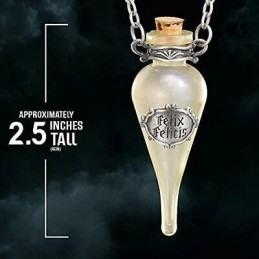 HARRY POTTER FELIX FELICIS COLLANA CON DISPLAY NOBLE COLLECTIONS