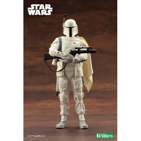 STAR WARS BOBA FETT WHITE ARMOR VER. ARTFX+ STATUE FIGURE