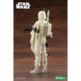 KOTOBUKIYA STAR WARS BOBA FETT WHITE ARMOR VER. ARTFX+ STATUE FIGURE