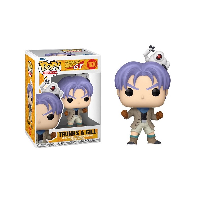 FUNKO FUNKO POP! DRAGON BALL GT TRUNKS AND GILL BOBBLE HEAD