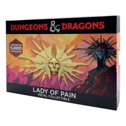 FANATTIK DUNGEONS AND DRAGONS LADY OF PAIN MEDALLION COLLECTIBLE REPLICA