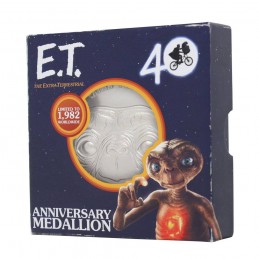 E.T. L'EXTRATERRESTRE 40TH ANNIVERSARY MEDALLION FANATTIK