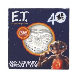 E.T. L'EXTRATERRESTRE 40TH ANNIVERSARY MEDALLION FANATTIK